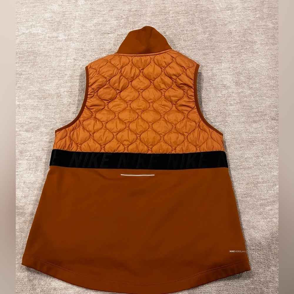 Women's Nike Aerolayer Running Thermore Vest BV3869-857 Size M - Picture 2 of 6